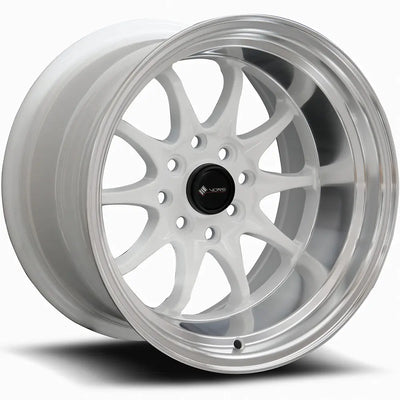 Vors TR3 White/Machined/Milled wheel