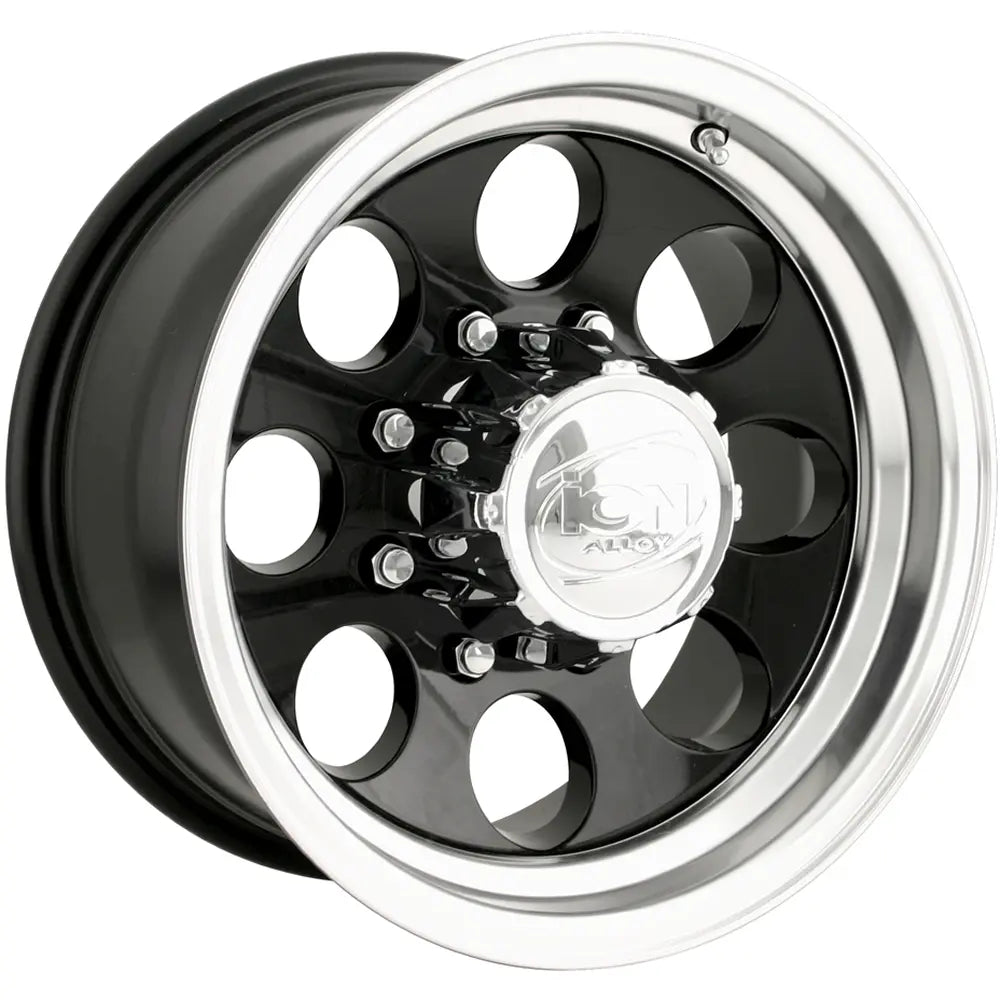 Ion 171 Gloss Black Machined wheel