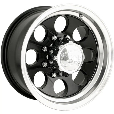 Ion 171 Gloss Black Machined wheel