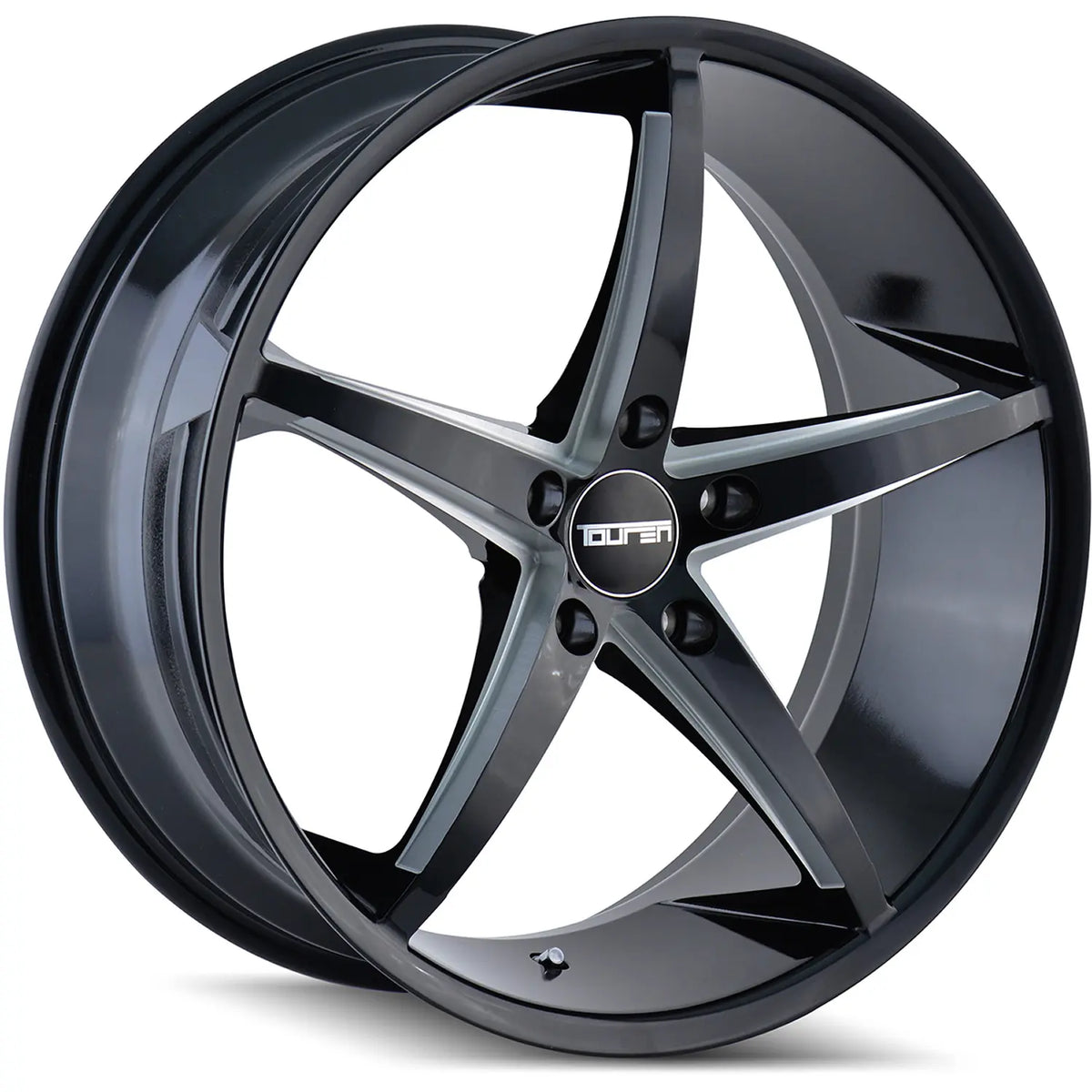 Touren TR70 3270 Gloss Black Milled wheel