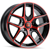 Touren TR79 3279 Black Machined With  wheel