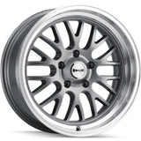 Ridler Style 607 Gray with a Machined wheel