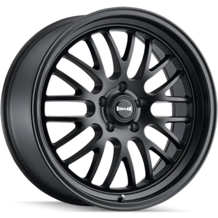 Ridler 607 Matte Black wheel