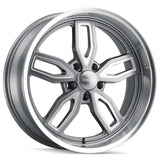 Ridler Style 608 Gray with Milled Spo wheel