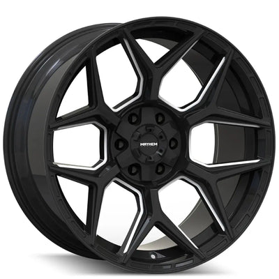 Mayhem Vanquish Black with Milled Sp wheel