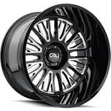 Cali Off-Road VERTEX 9116 Gloss Black Milled wheel