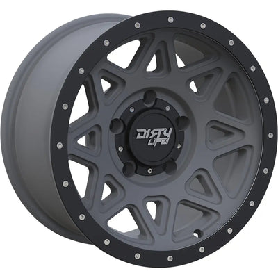 Dirty Life THEORY 9305 Satin Gunmetal wheel