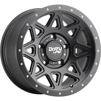 Dirty Life THEORY 9305 Satin Black wheel