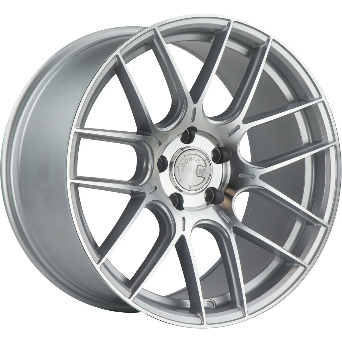 Aodhan AH-X Silver/Machined wheel