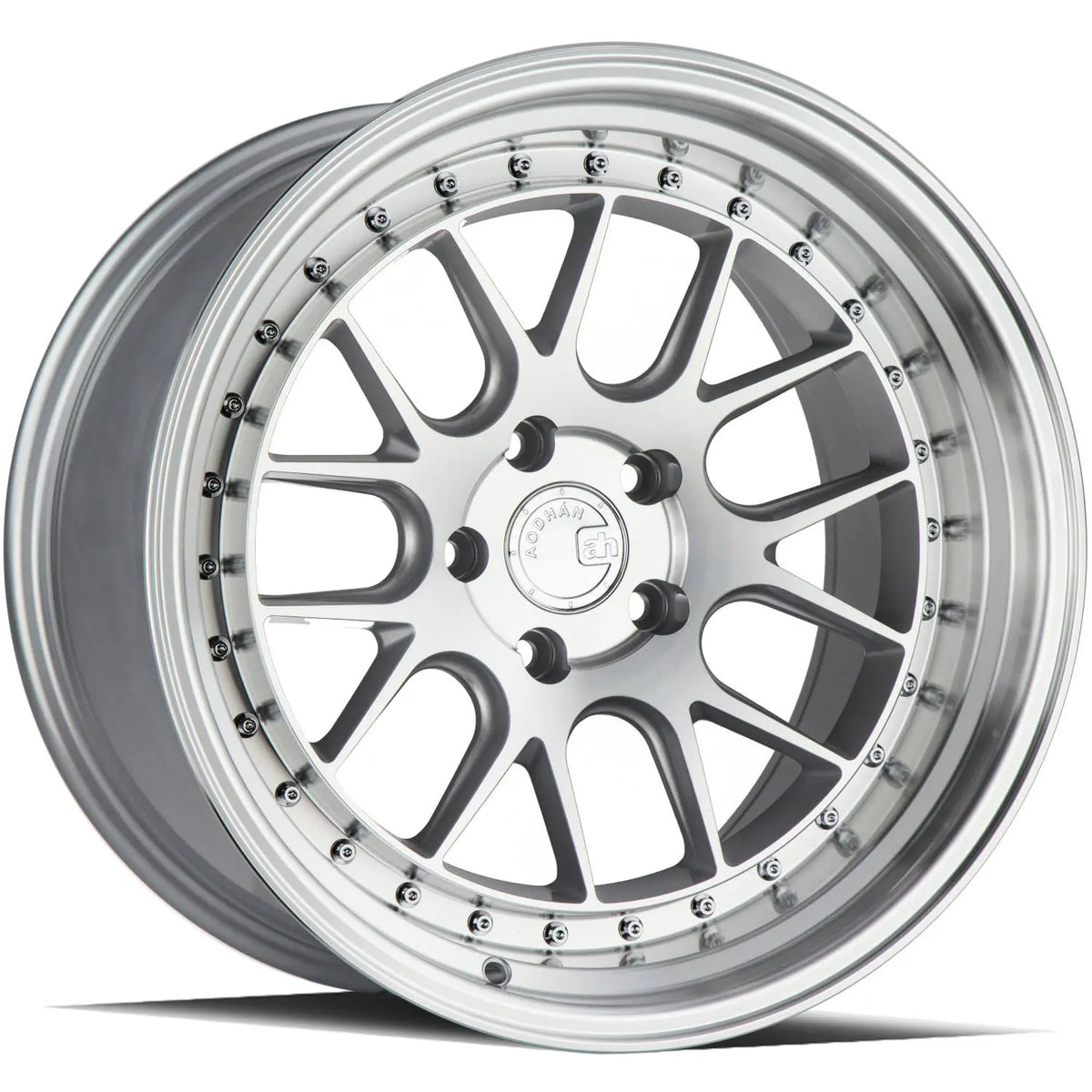 Aodhan DS06 Silver/Machined wheel
