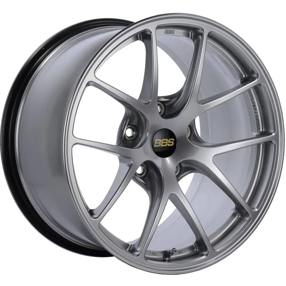 BBS RI-A 18X9.5 35mm Diamond Silver Paint w/Clear Protective Top Coat ...