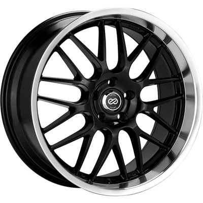 Enkei Lusso Black/Machined wheel