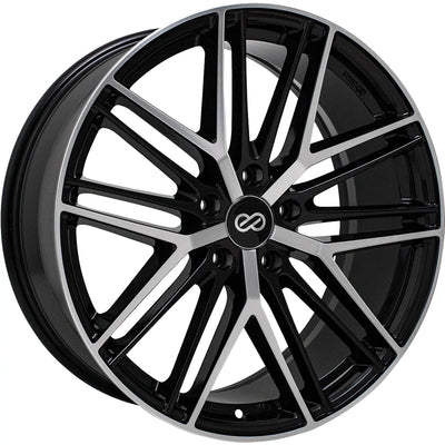 Enkei Phantom Black/Machined wheel