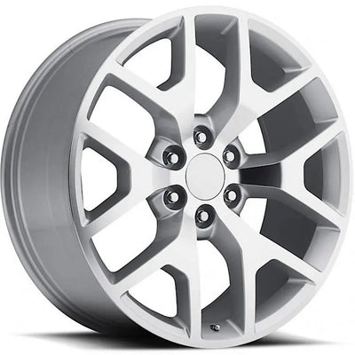 Factory Reproductions FR44 Silver/Machined wheel