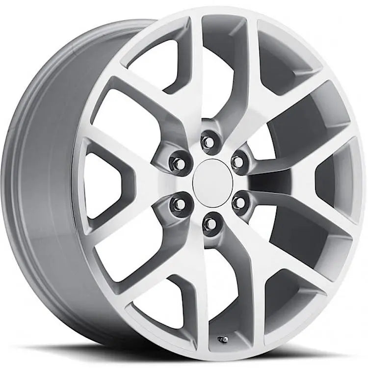 Factory Reproductions FR44 Silver/Machined wheel