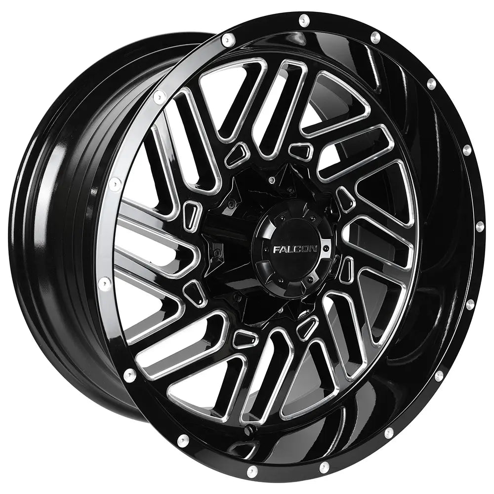 Falcon F2 Black/Machined wheel