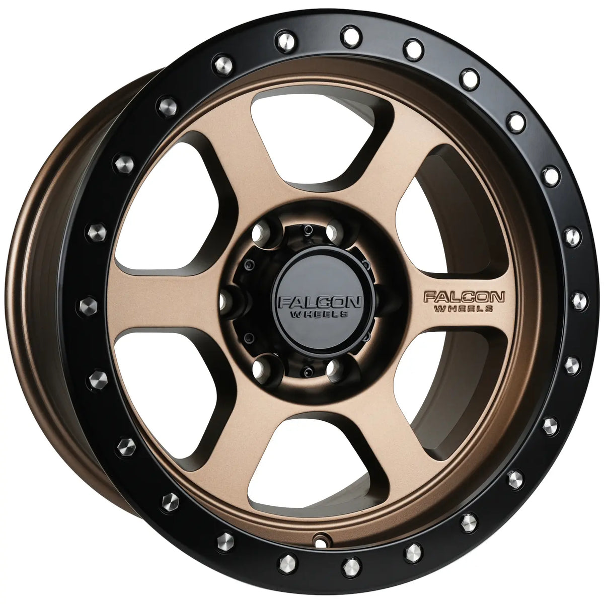 Falcon T1 Bronze/Black wheel