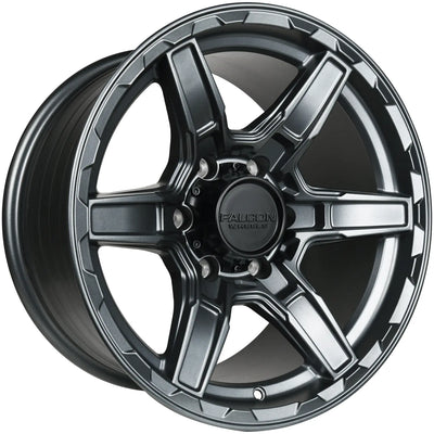 Falcon T3 Gunmetal wheel