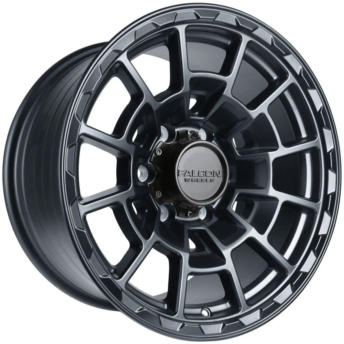 Falcon T4 Gunmetal wheel