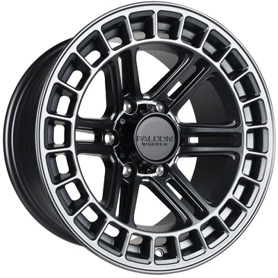 Falcon T5 Gunmetal wheel