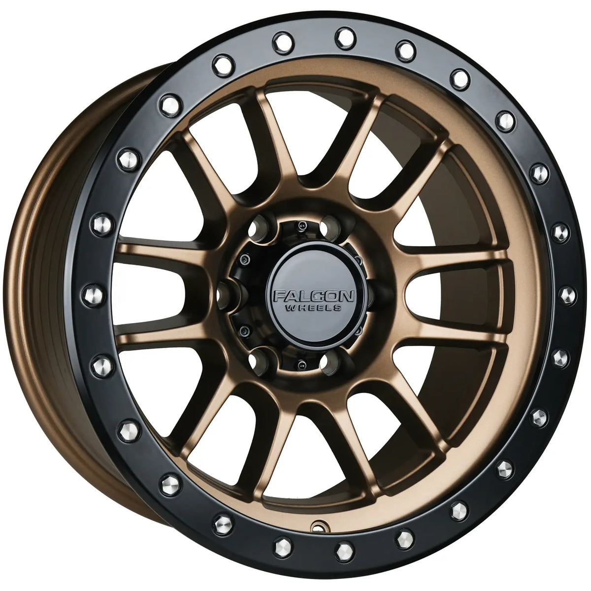 Falcon T7 Bronze/Black wheel