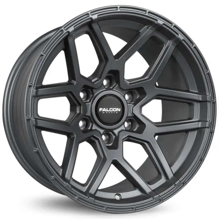 Falcon T9 Gunmetal wheel