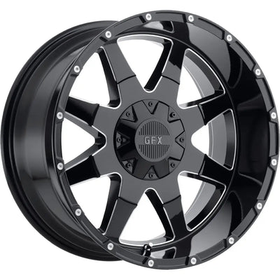 G-Fx TR12 Black wheel