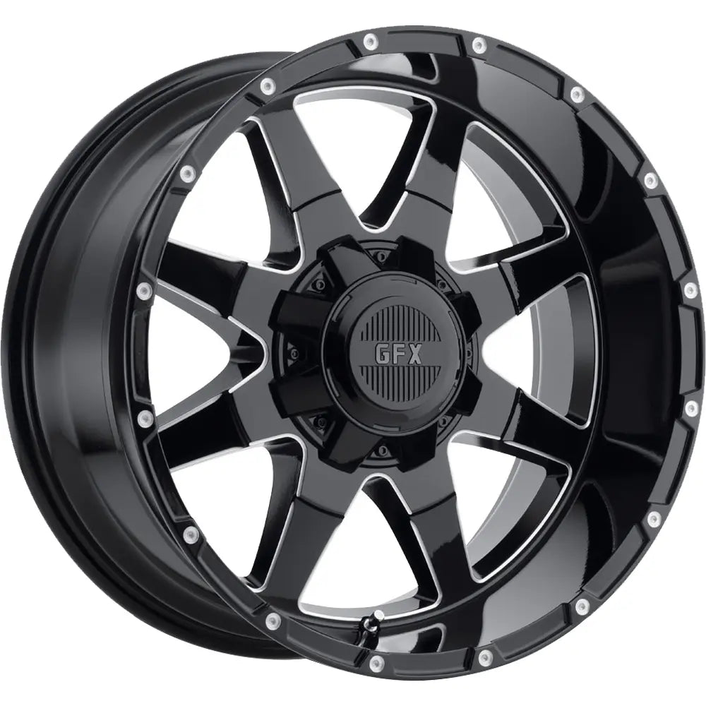 G-Fx TR12 Black wheel