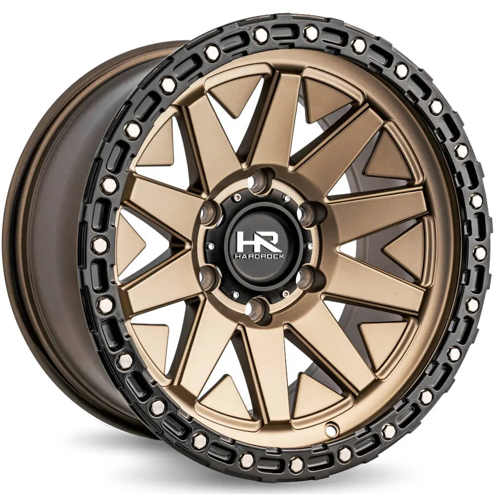 Hardrock H106 Bronze/Black wheel