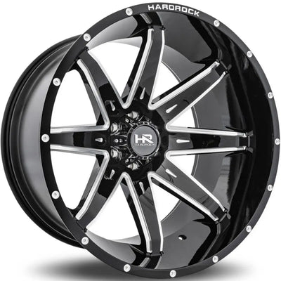 Hardrock H502 PAINKILLER XPOSED Black/Machined wheel