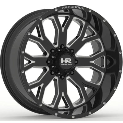Hardrock H504 SLAMMER XPOSED Black/Machined wheel