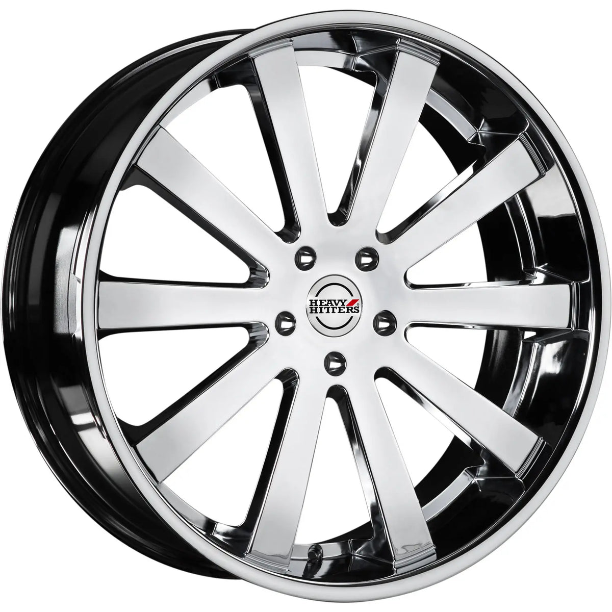 Heavy Hitters HH10 Chrome wheel