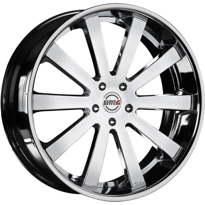 Heavy Hitters HH10 Chrome wheel