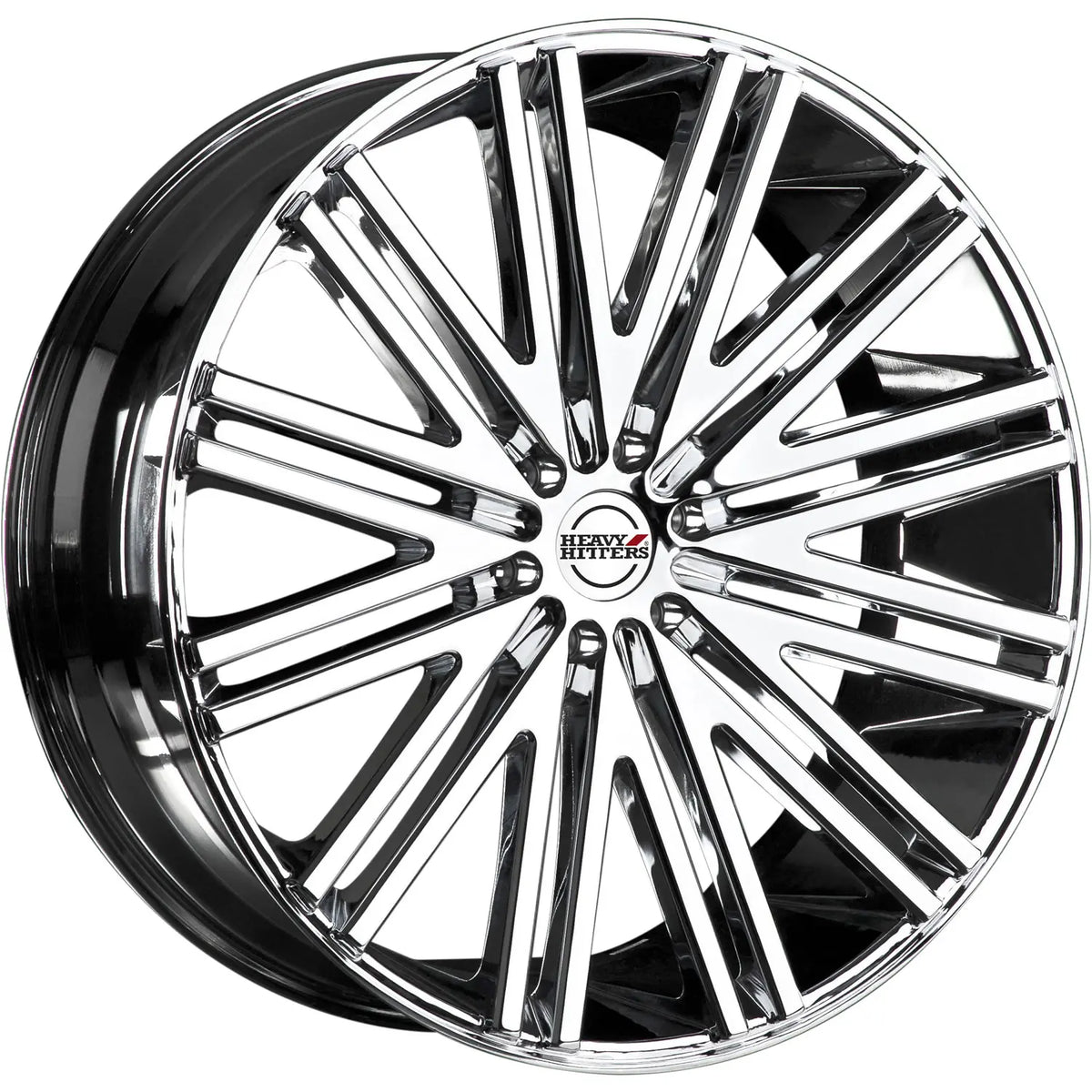 Heavy Hitters HH12 Chrome wheel
