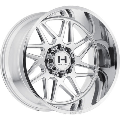 Hostile H108 SPROCKET Chrome wheel