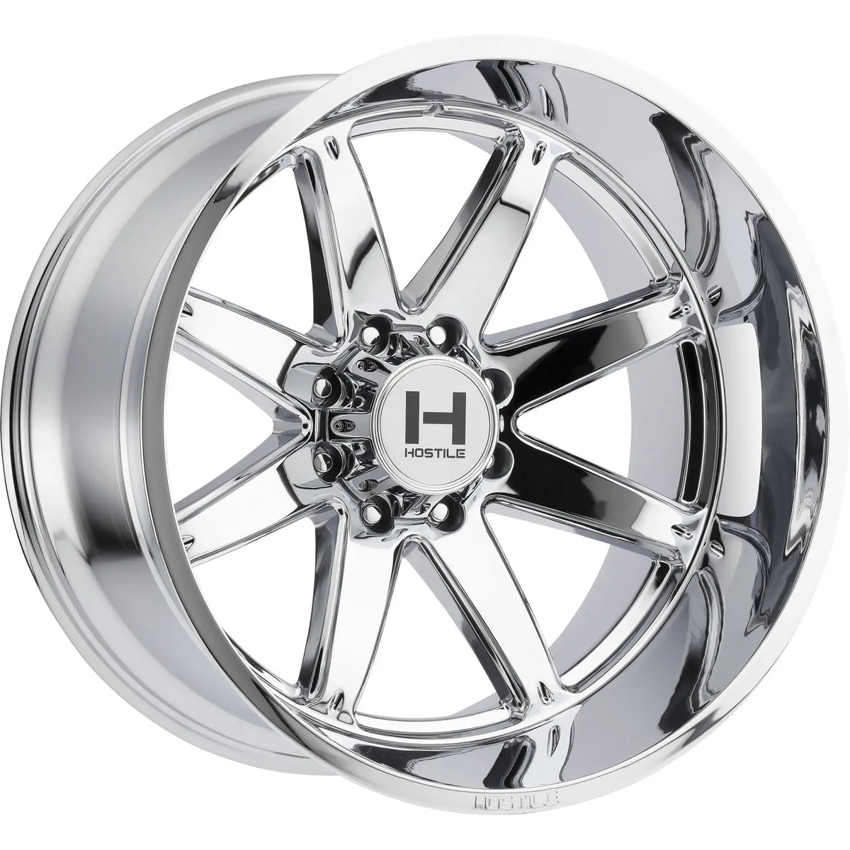 Hostile H109 ALPHA Chrome wheel