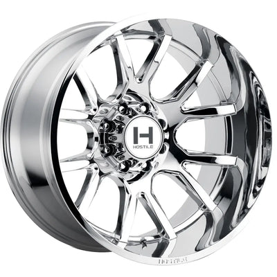 Hostile H113 RAGE Chrome wheel
