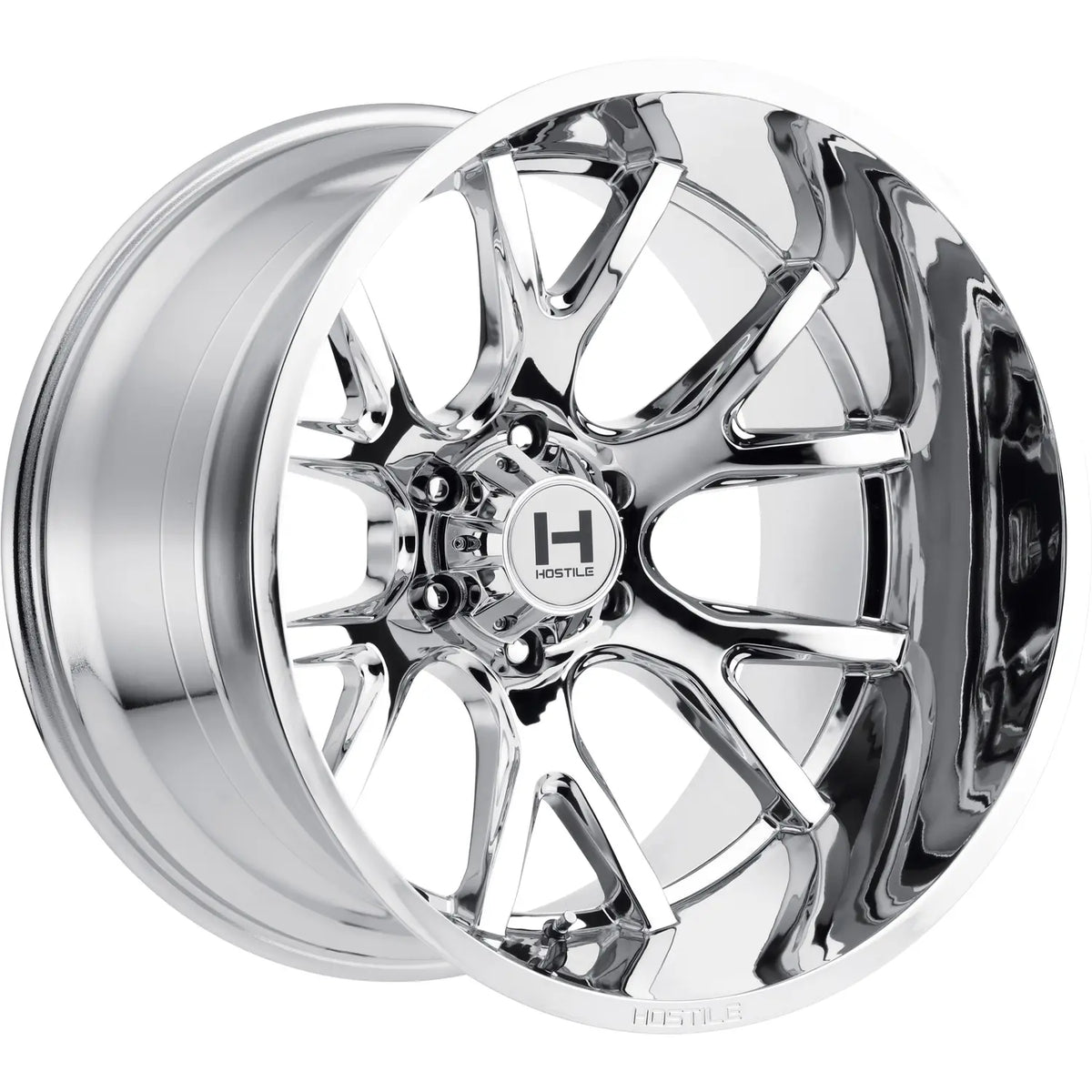 Hostile H113 RAGE Chrome wheel