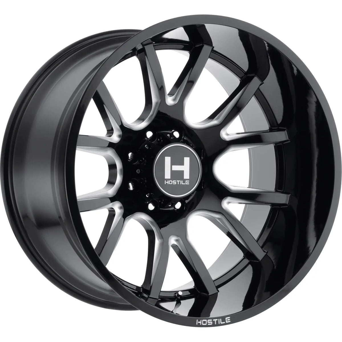 Hostile H113 RAGE Black wheel