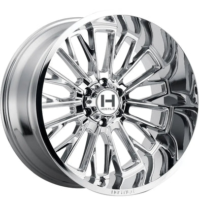 Hostile Fury Chrome wheel