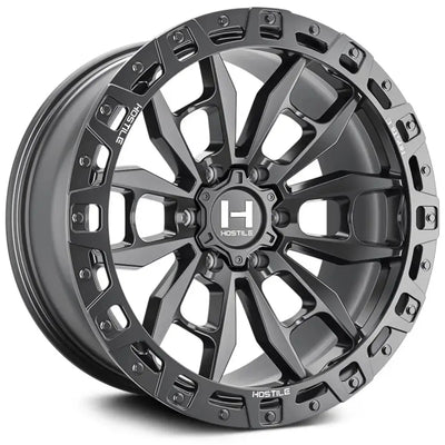 Hostile H130 CRANDON-6 Black wheel