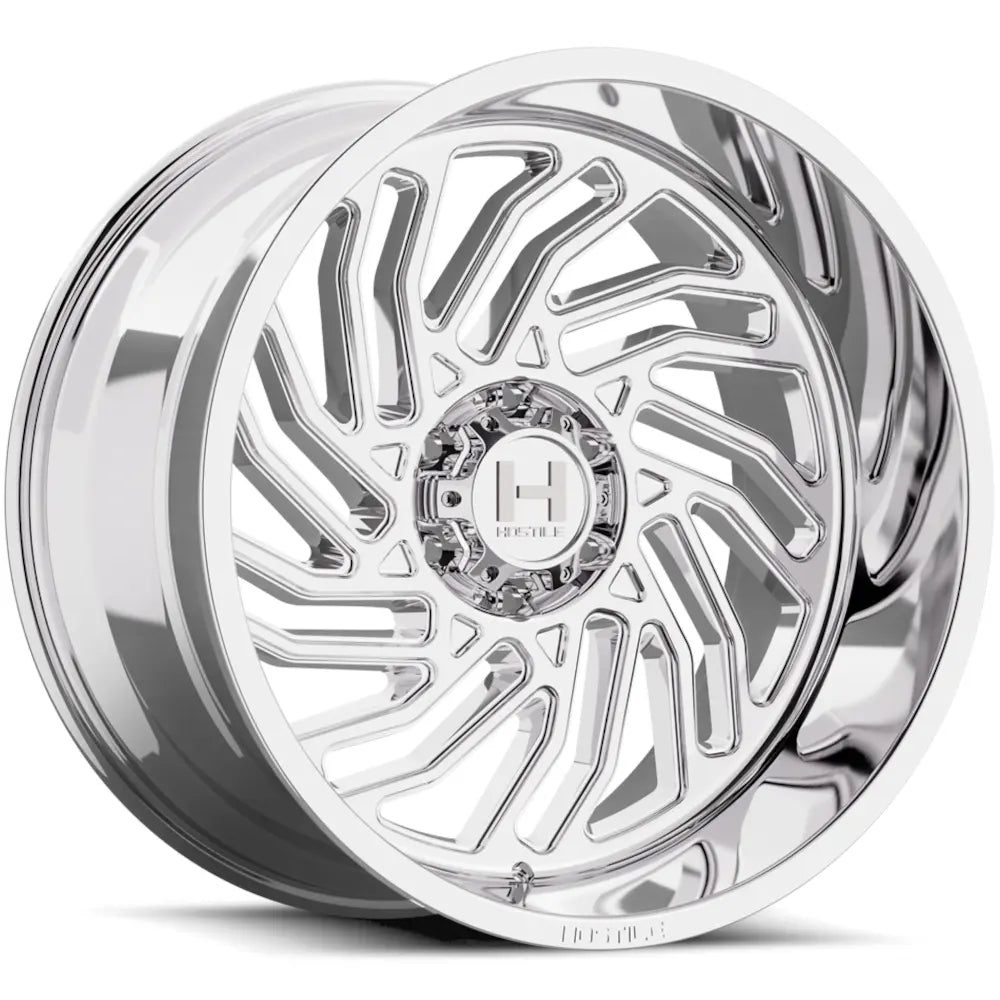 Hostile Twister Chrome wheel