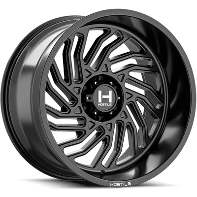 Hostile Twister Black wheel