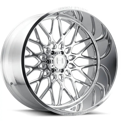 Hostile Forged HF08 SAVAGE Polished wheel