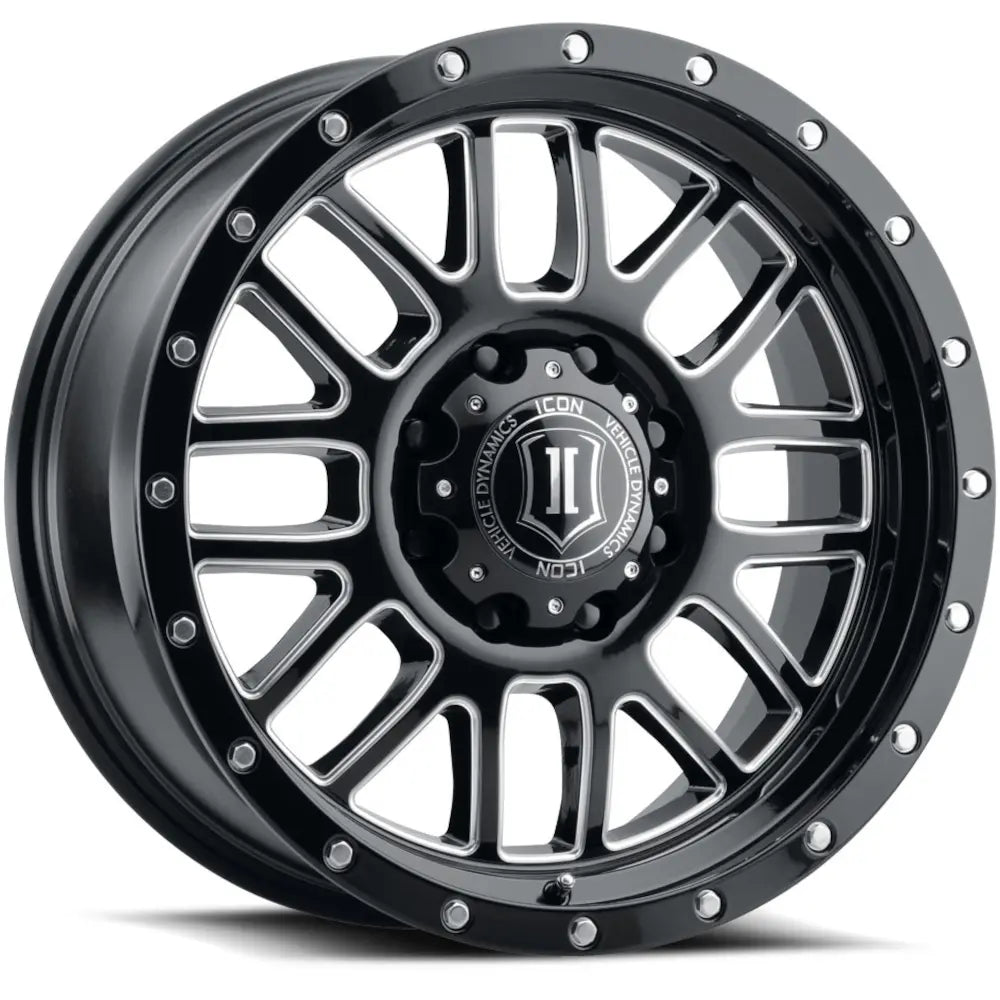 Icon Alpha Black/Machined wheel