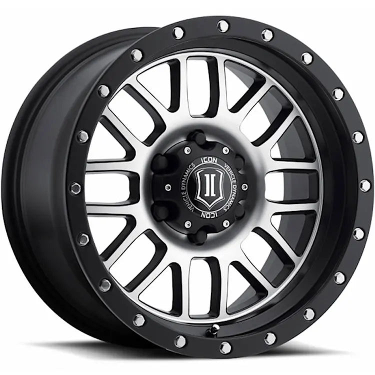 Icon ALPHA Black/Machined wheel
