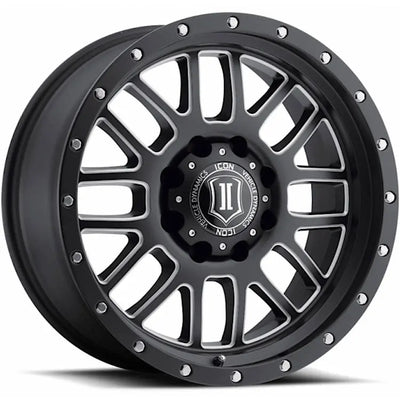 Icon Alpha Black/Machined wheel