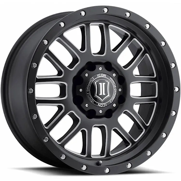 Icon Alpha Black/Machined wheel