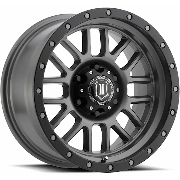 Icon Alpha Titanium wheel