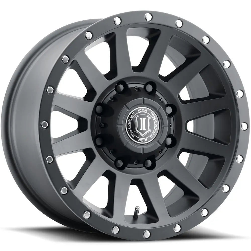 Icon COMPRESSION HD Black wheel